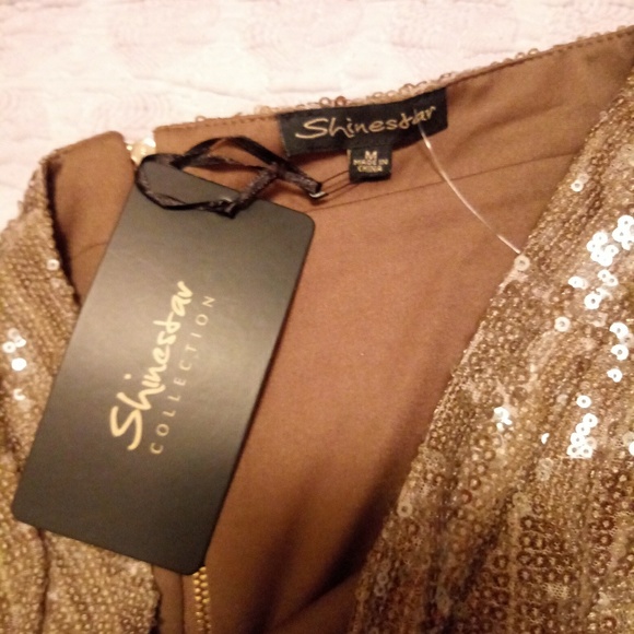 Sequin Mini skirt size medium - Picture 6 of 7